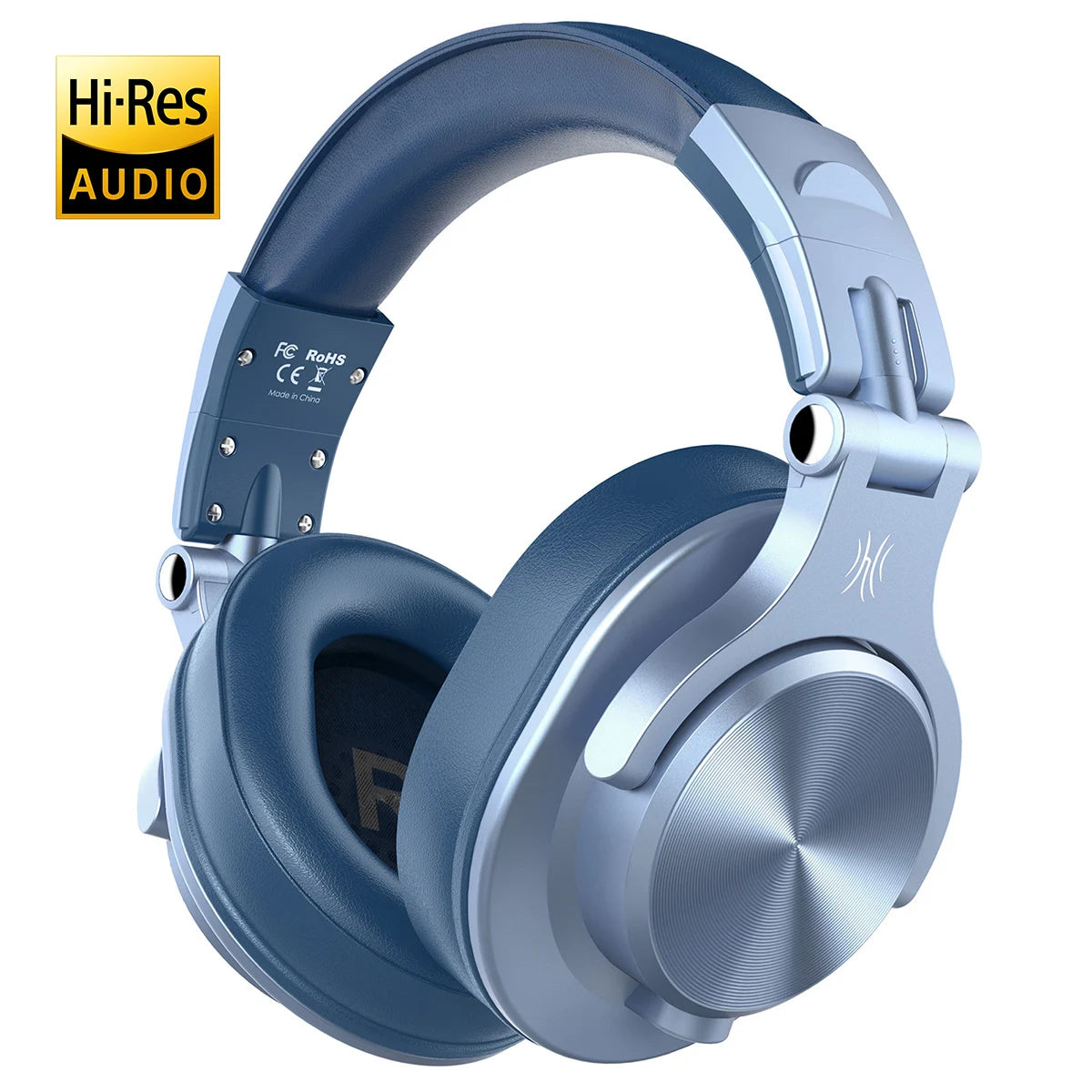 Bluetooth Wireless Headphones 72H With Mic Over Ear Hi-Res Audio 3.5/6.35mm Wired Studio DJ Mixing Monitor HiFi Headset